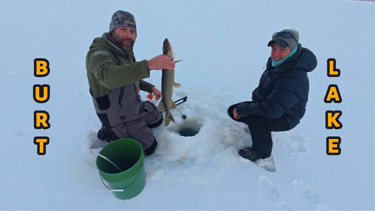 Northern Michigan Ice Fishing | Burt Lake Redemption & Shanty Shenanigans