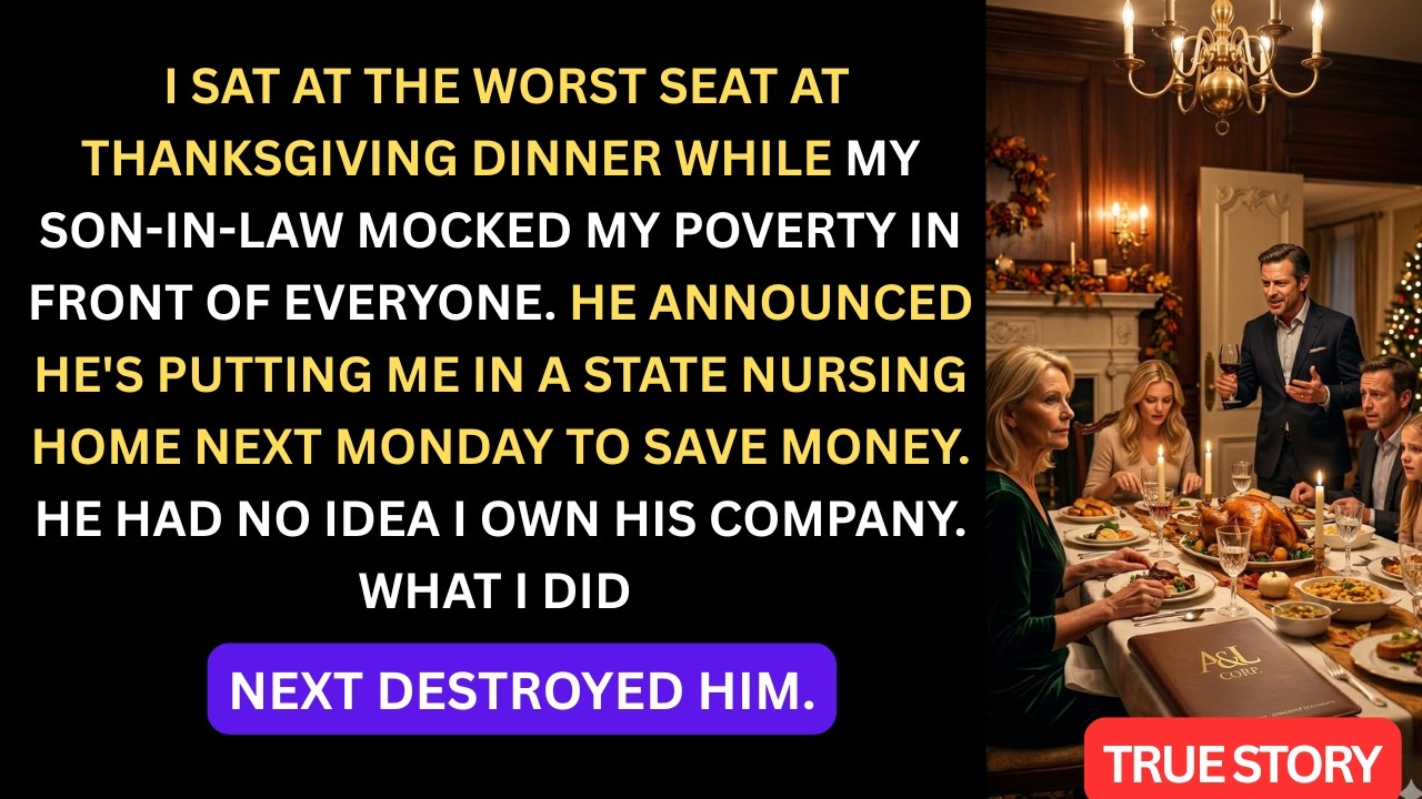 He mocked my poverty at Thanksgiving. I Revealed I Own His $4.8B Company.