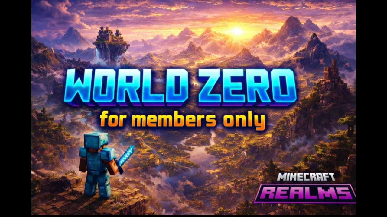 MINECRAFT | WORLD ZERO (Portrait)