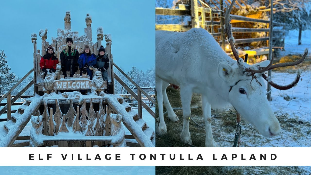 Lapland Day 4 | Dec 2021 | Elf Village Tontulla & Gala Evening & surprise with TUI!