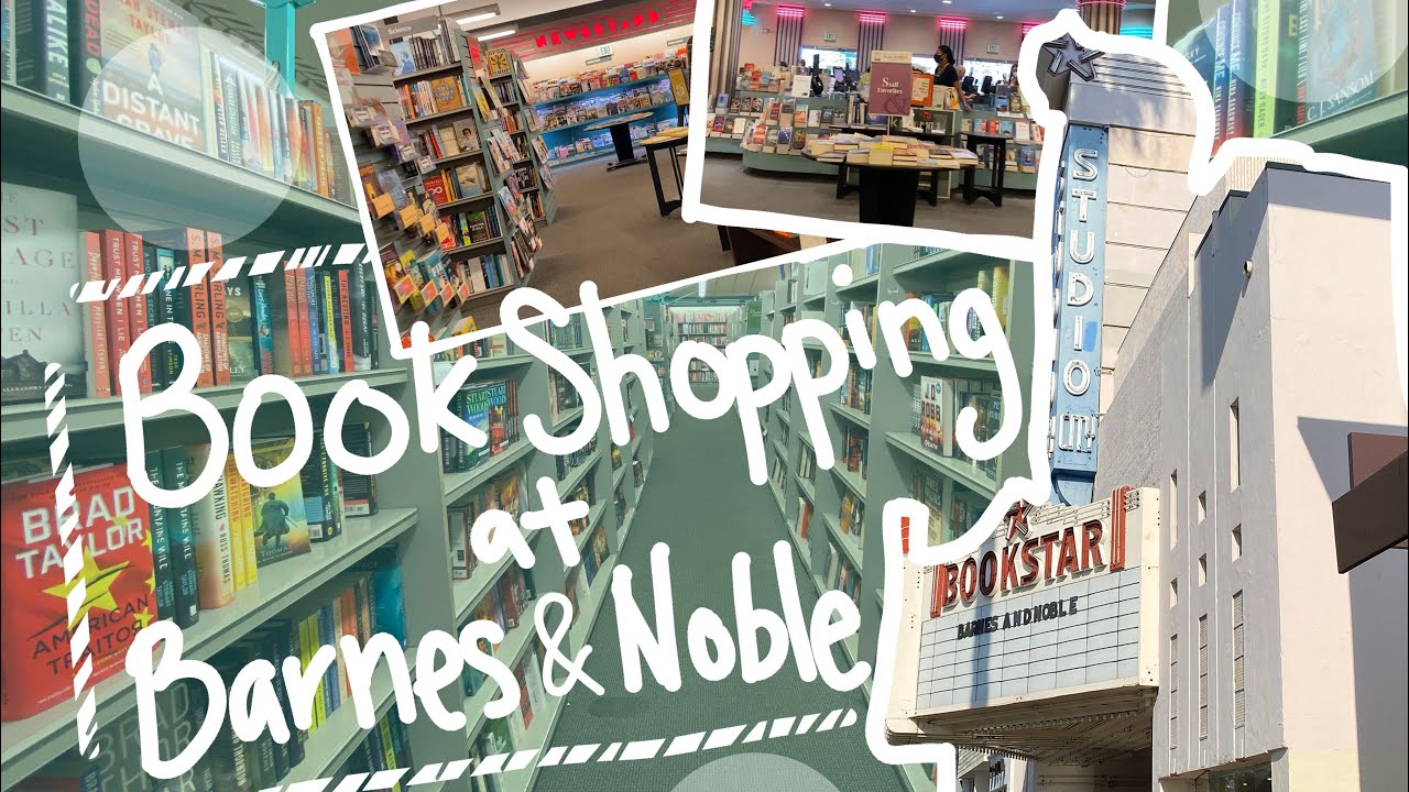 Book Shopping at a Converted Theater Barnes and Noble in LA!