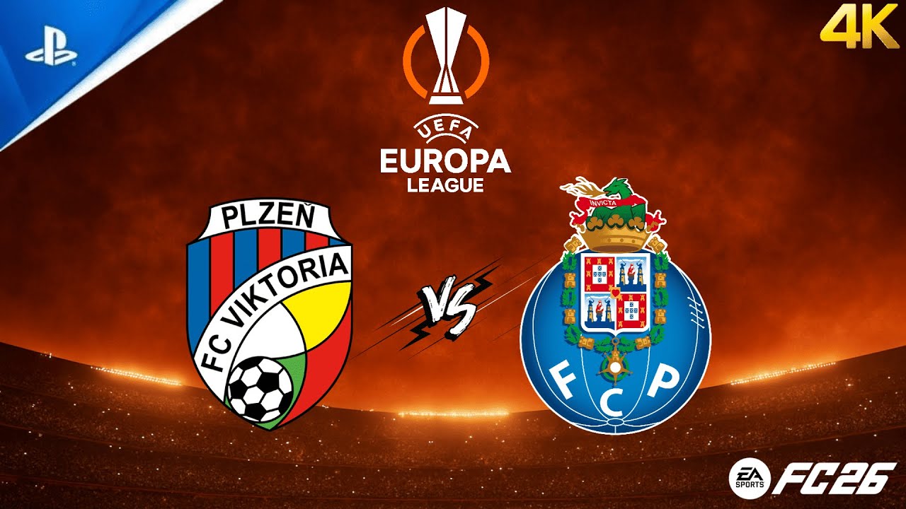 FC Viktoria Plzeň - FC Porto | LIGA EUROPA 25/26 | PS5 4K