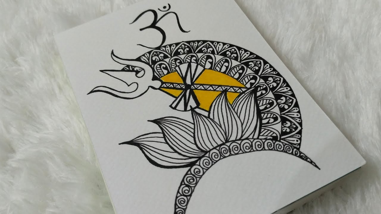 Mahashivratri Mandala🔱|Mandala Art|How to draw 