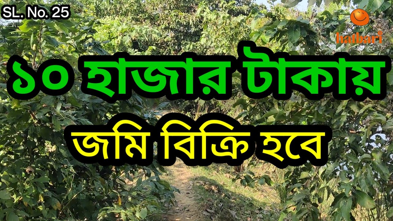 ১০ হাজার টাকায় জমি বিক্রি হবে |  10 thousand Taka only land for sale  | #land #jomi #জমি #fishery