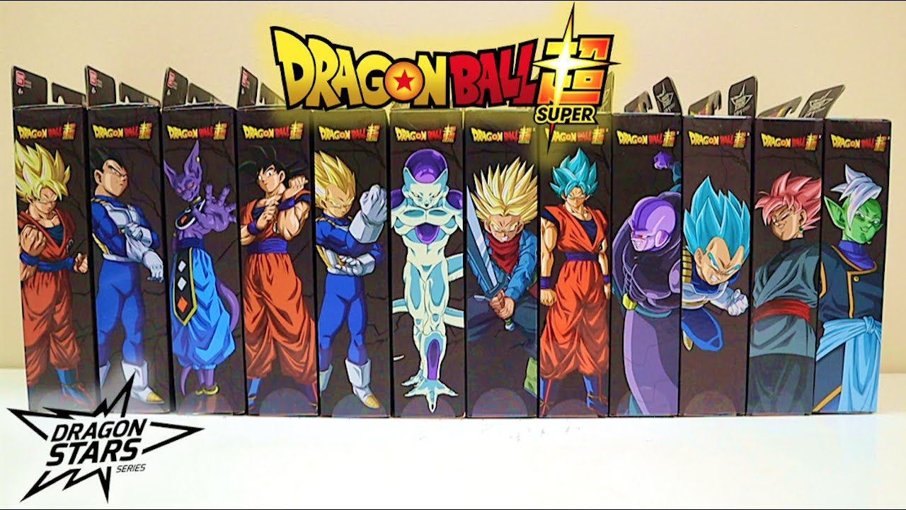 Добавление на полку | Фигурки Dragon Ball Super DRAGON STARS | РАСПАКОВКА ВСЕХ ВОЛН 1–4