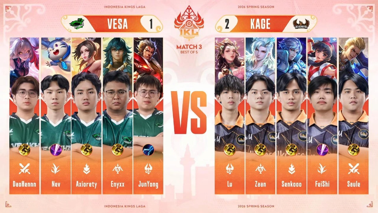 [IKL Spring 2026] Vesakha vs Kagendra | Game 4 | Group Stage | Week 2 Day 2