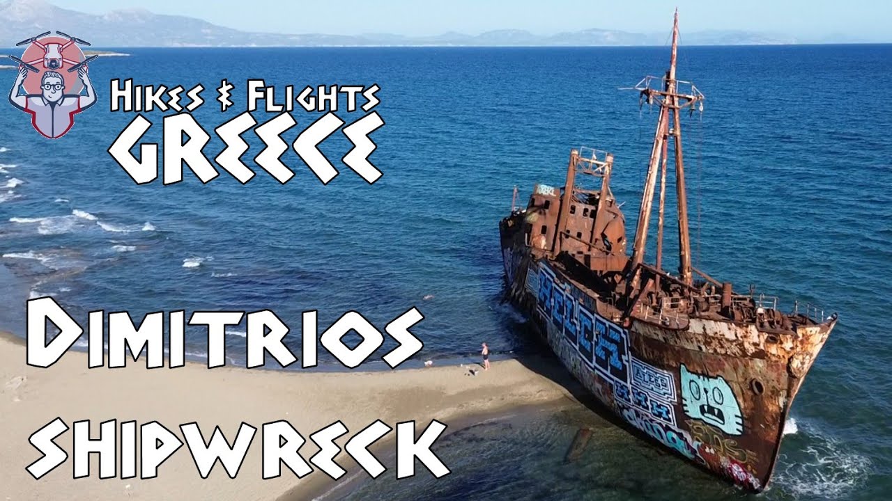Dimitrios Shipwreck near Gytheio, Mani Peninsula, Peloponnese, Greece