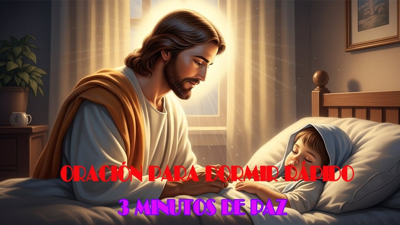 [4K] ORACIÓN PARA DORMIR RÁPIDO — 3 MINUTOS DE PAZ