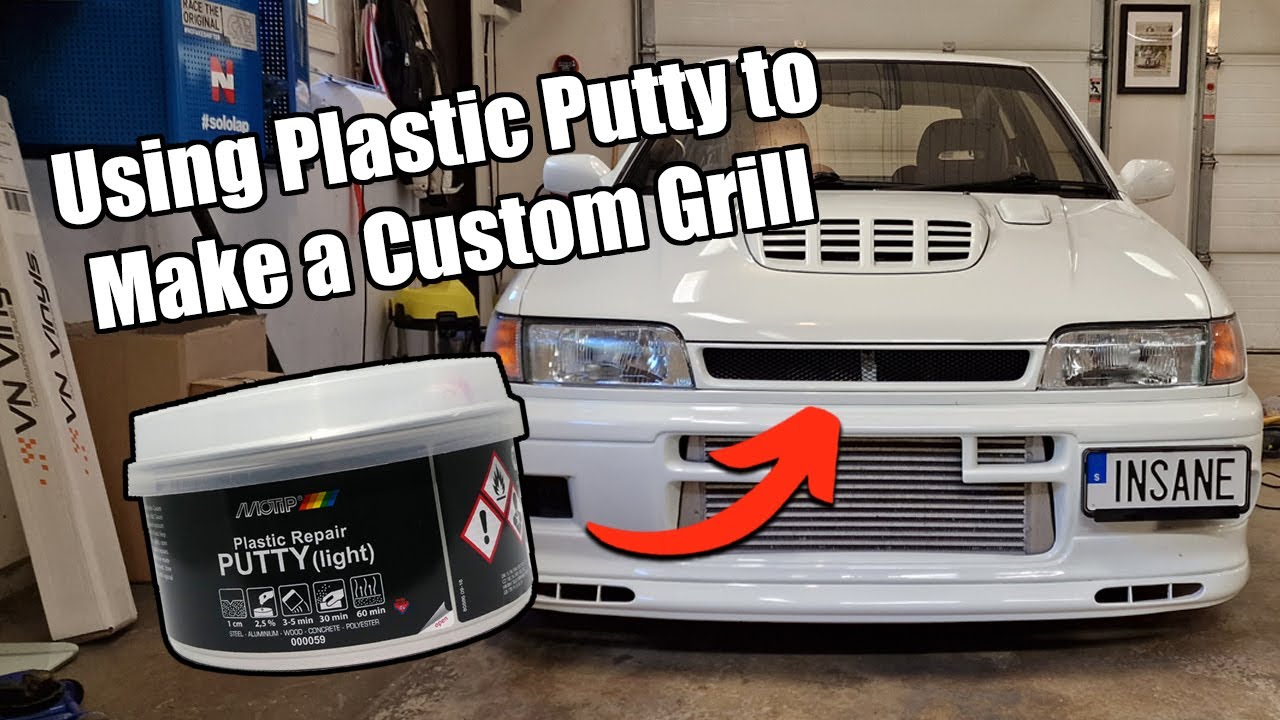 USING MOTIP PLASTIC PUTTY TO MAKE A CUSTOM FRONT GRILL