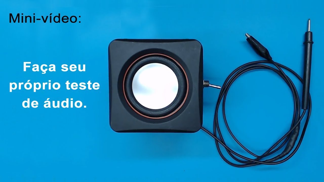Faça você mesmo: buscador de sinais de áudio!