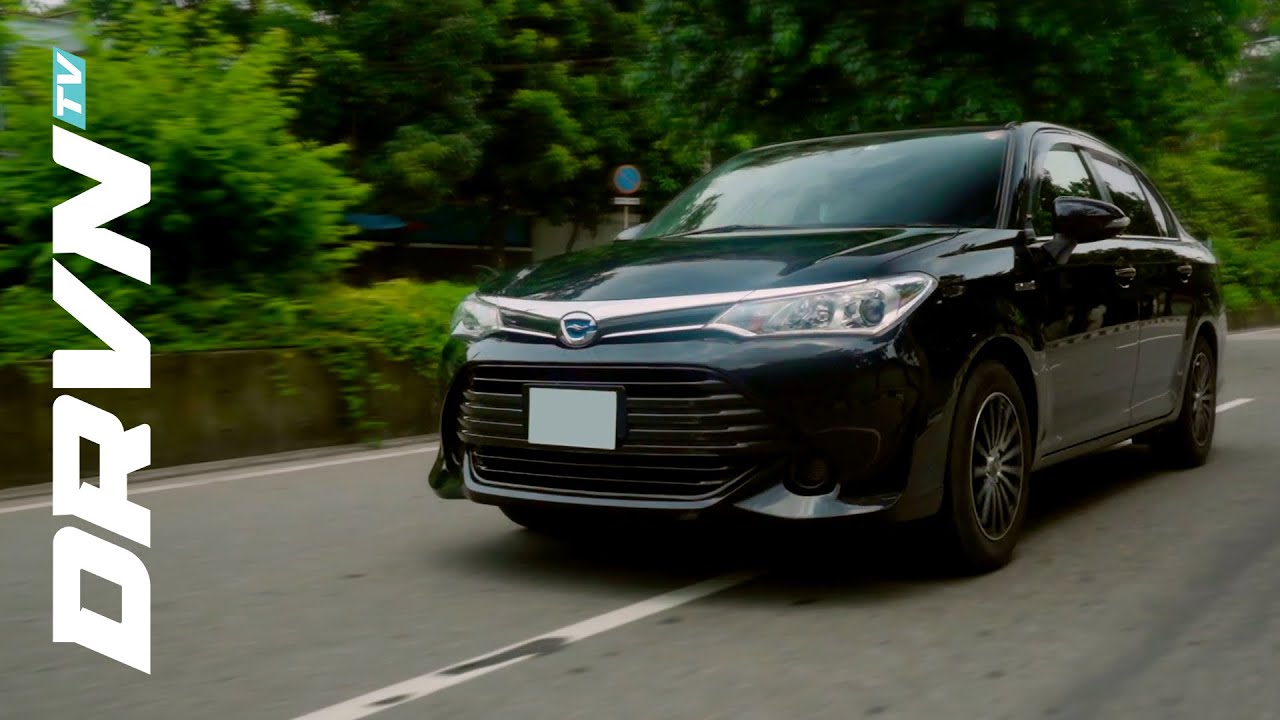 Axio Faster Than GT86? | Drag Race | 2015 Axio Hybrid and Fielder Hybrid Review | DRVN