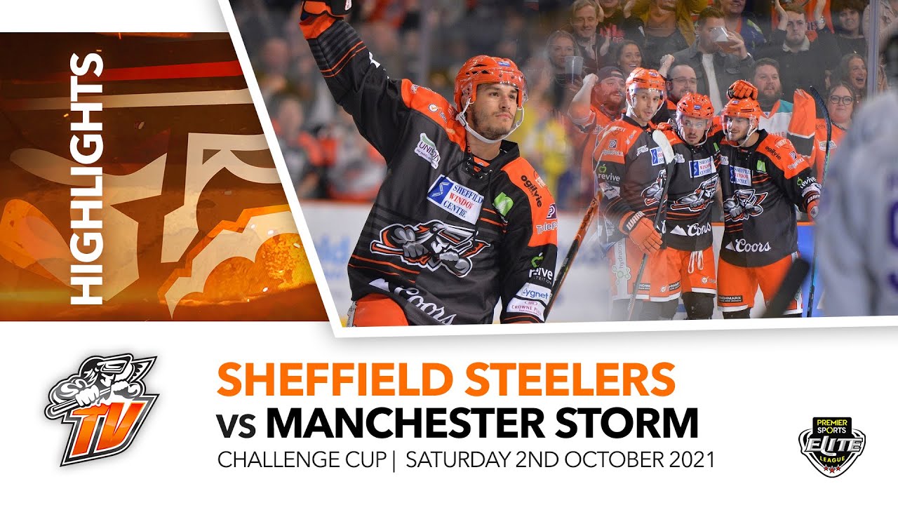 Sheffield Steelers v Manchester Storm - EIHL - 2nd October 2021
