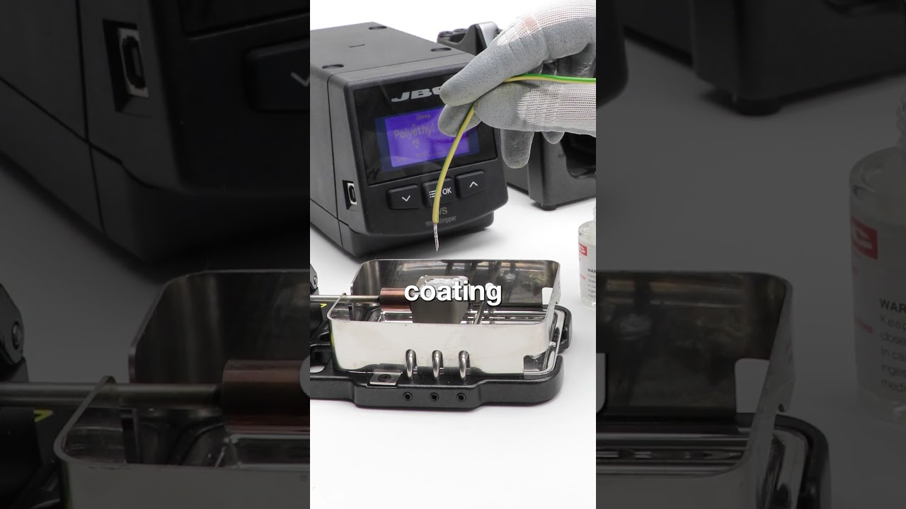 How to solder a wire into a through-hole (THT) on a PCB | JBC Soldering Tools