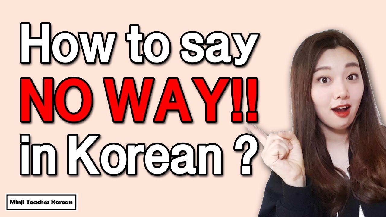 How do you say 
