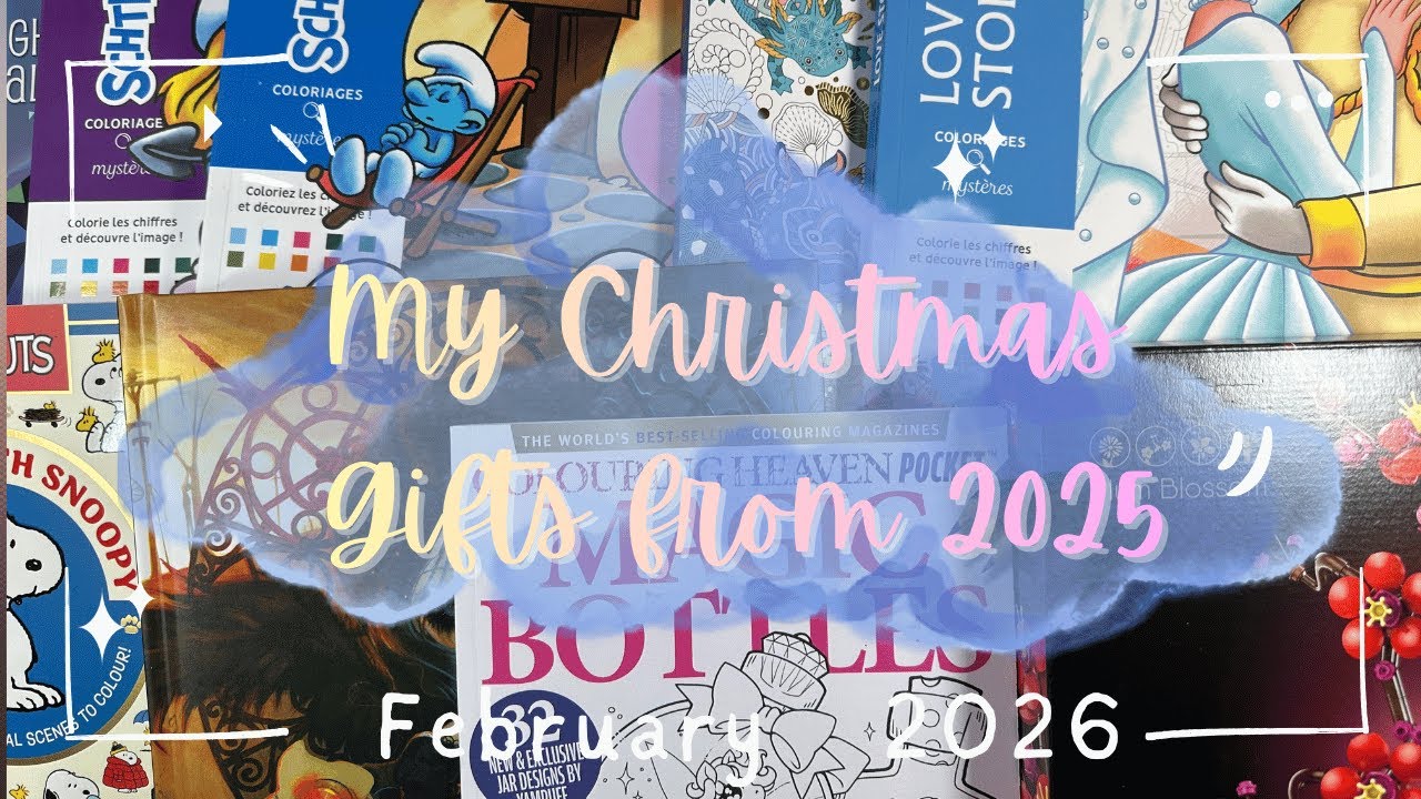 My Christmas Crafty Goodies From Christmas 2025