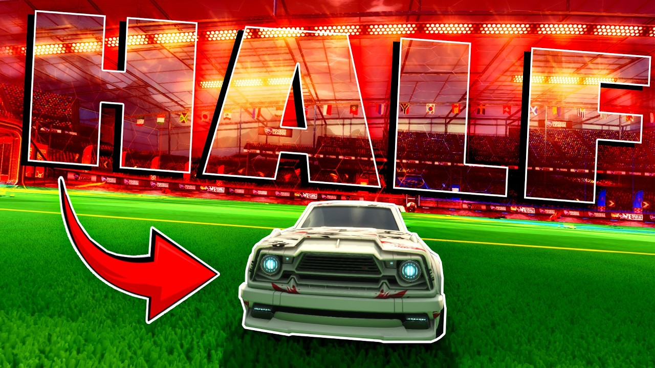 Rocket League But I Can't Cross Half (#3)