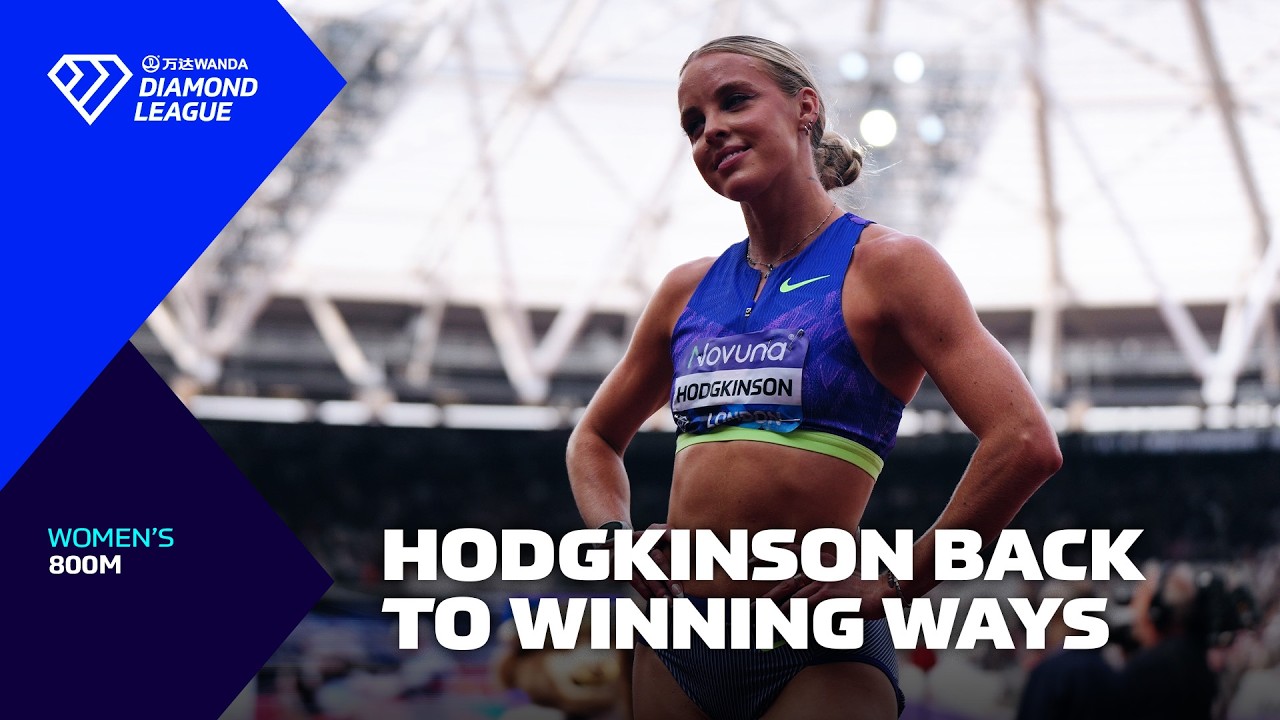 Keely Hodgkinson returns to winning ways in London 800m - Wanda Diamond League 2026