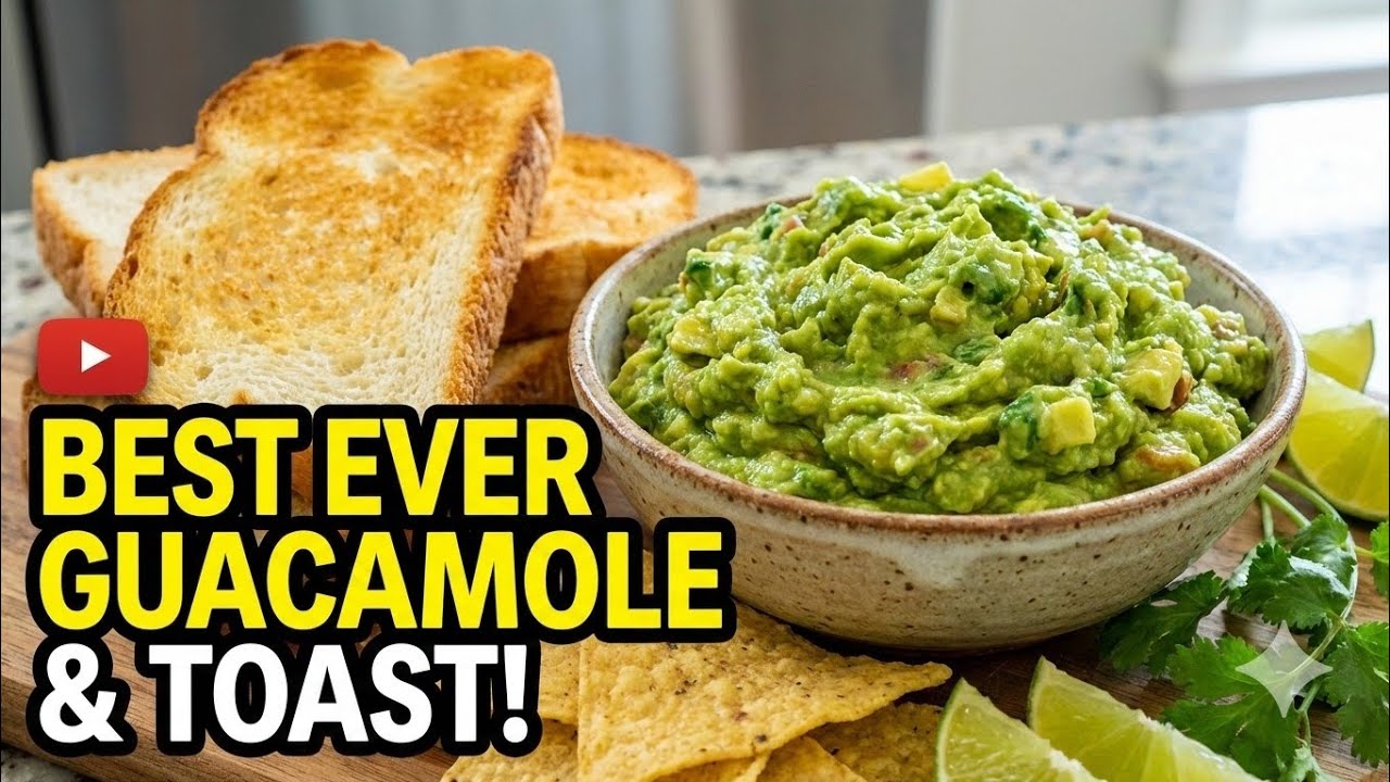 Best Guacamole Toast Recipe | Healthy 5 Minute Avocado Toast with Seeds | No Onion
