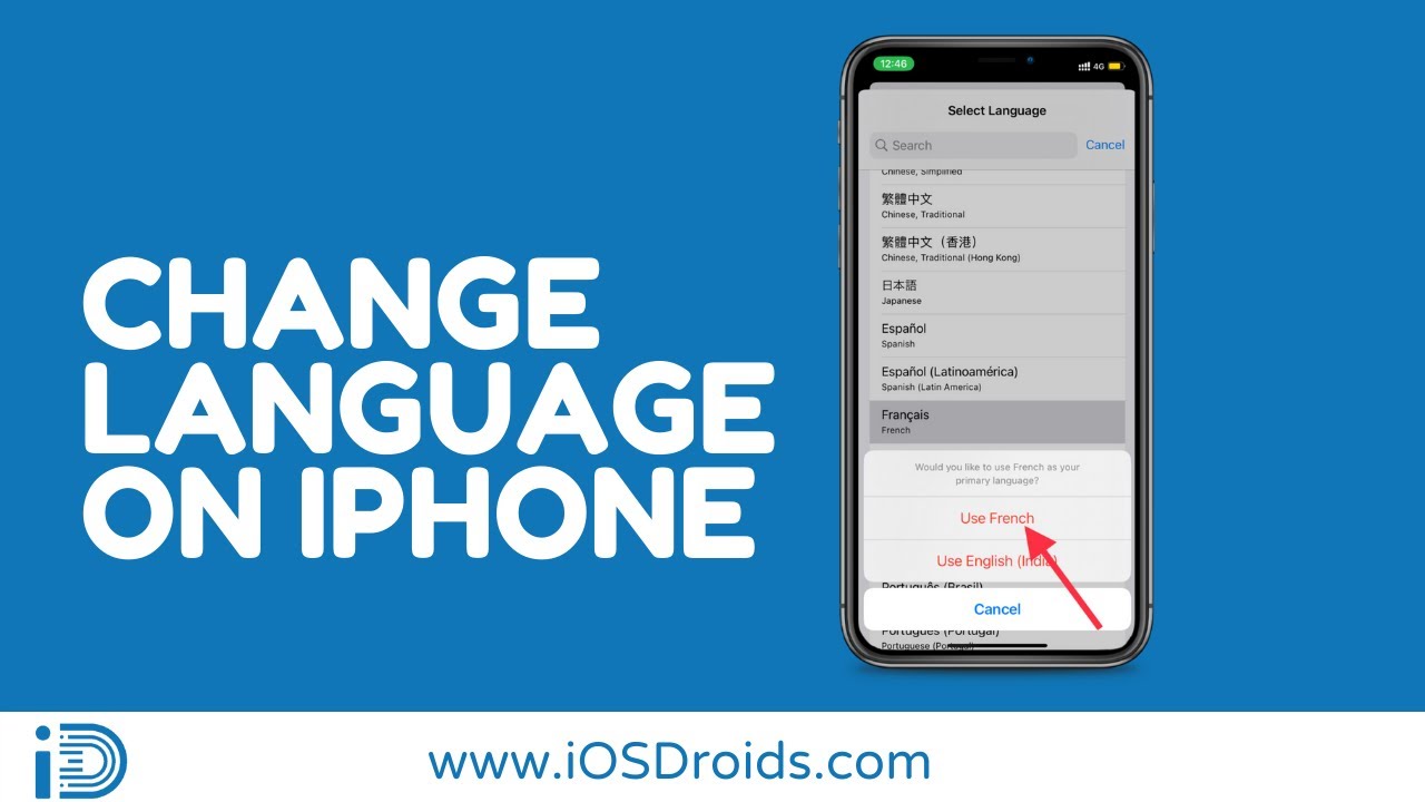 How to Change Default Language on iPhone(3 Methods)