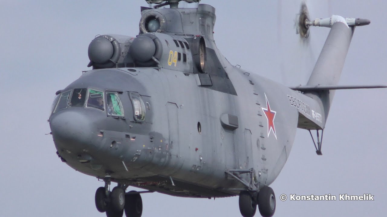 Ми-26 посадка и взлёт