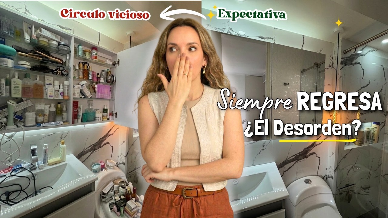 Por Qué el Baño Siempre Recaía en el DESORDEN y Como lo solucioné DEFINITIVAMENTE✨