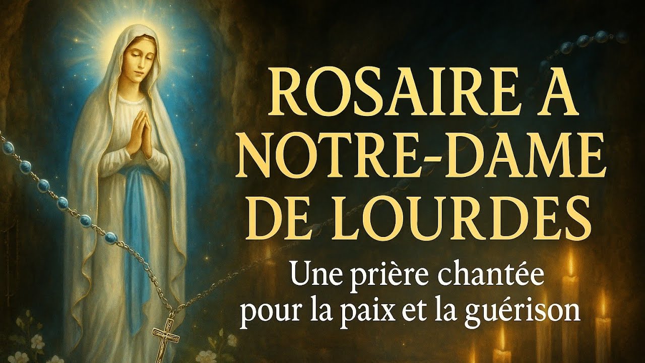 Chants du Rosaire à Lourdes – Priez avec Marie dans la paix et la lumière