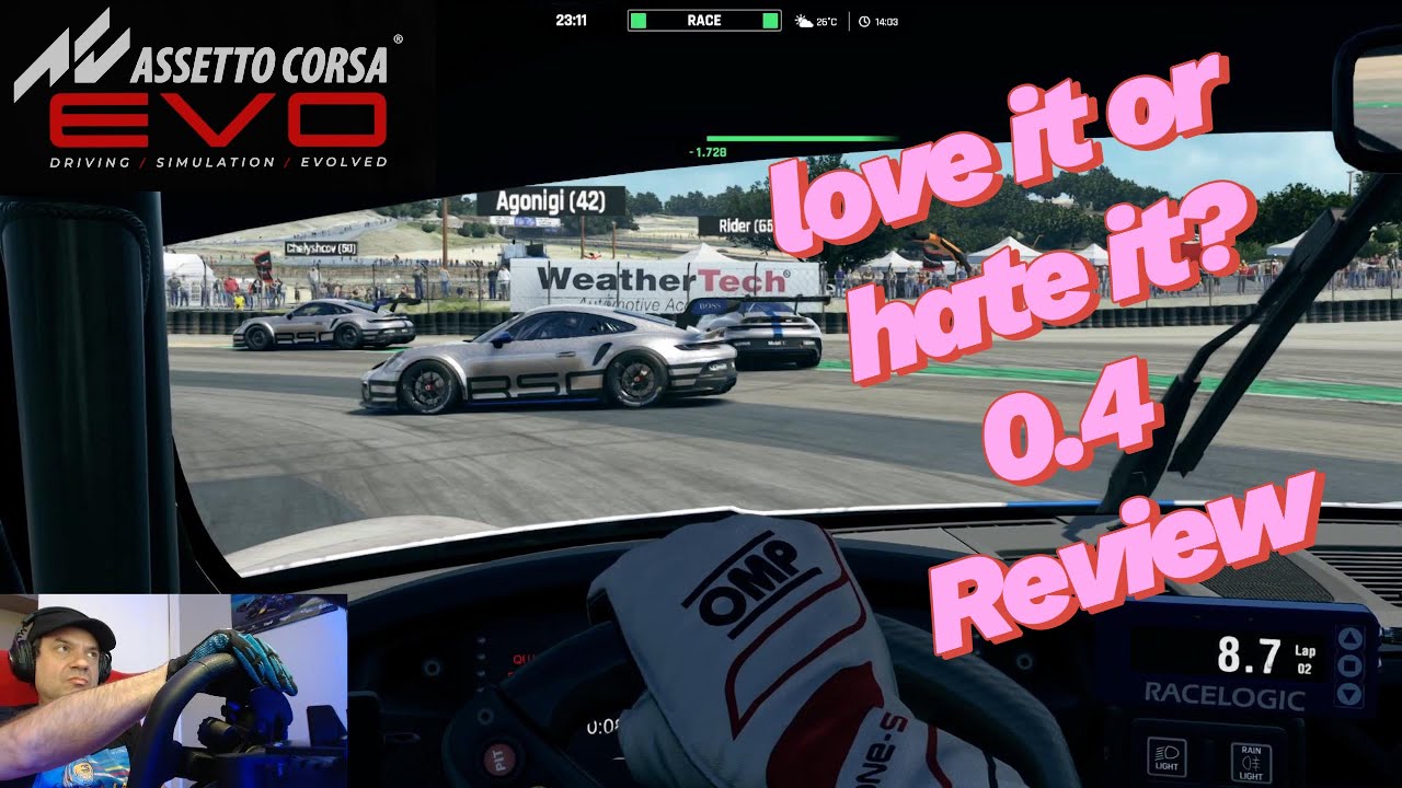 Assetto Corsa Evo - Love it or hate it? 0.4 early access gameplay and review.