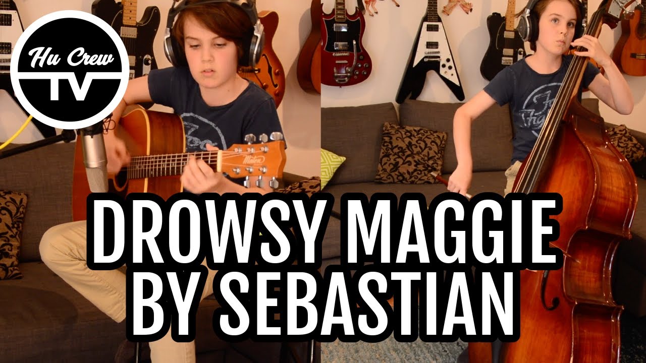 Drowsie Maggie - Double bass and guitar by Sebastian
