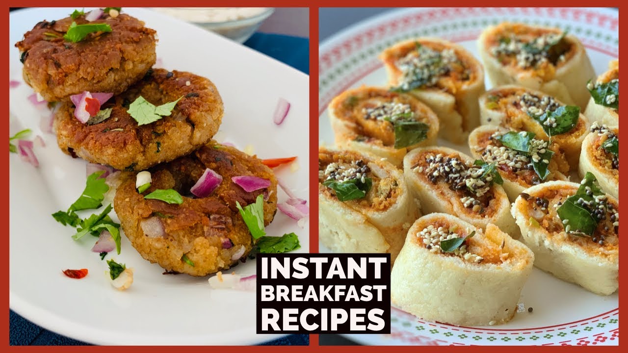 Breakfast Recipes | Poha Recipes | Breakfast Ideas | Instant Breakfast