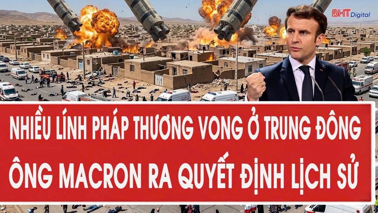 Nhiều lính Pháp thương vong ở Trung Đông, ông Macron ra quyết định lịch sử