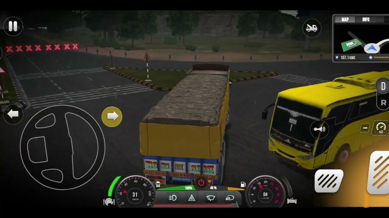 Heavy Driver in Indian Truck Simulator! 🚛🔥#trending #games #viral #gaming #automobile #truck