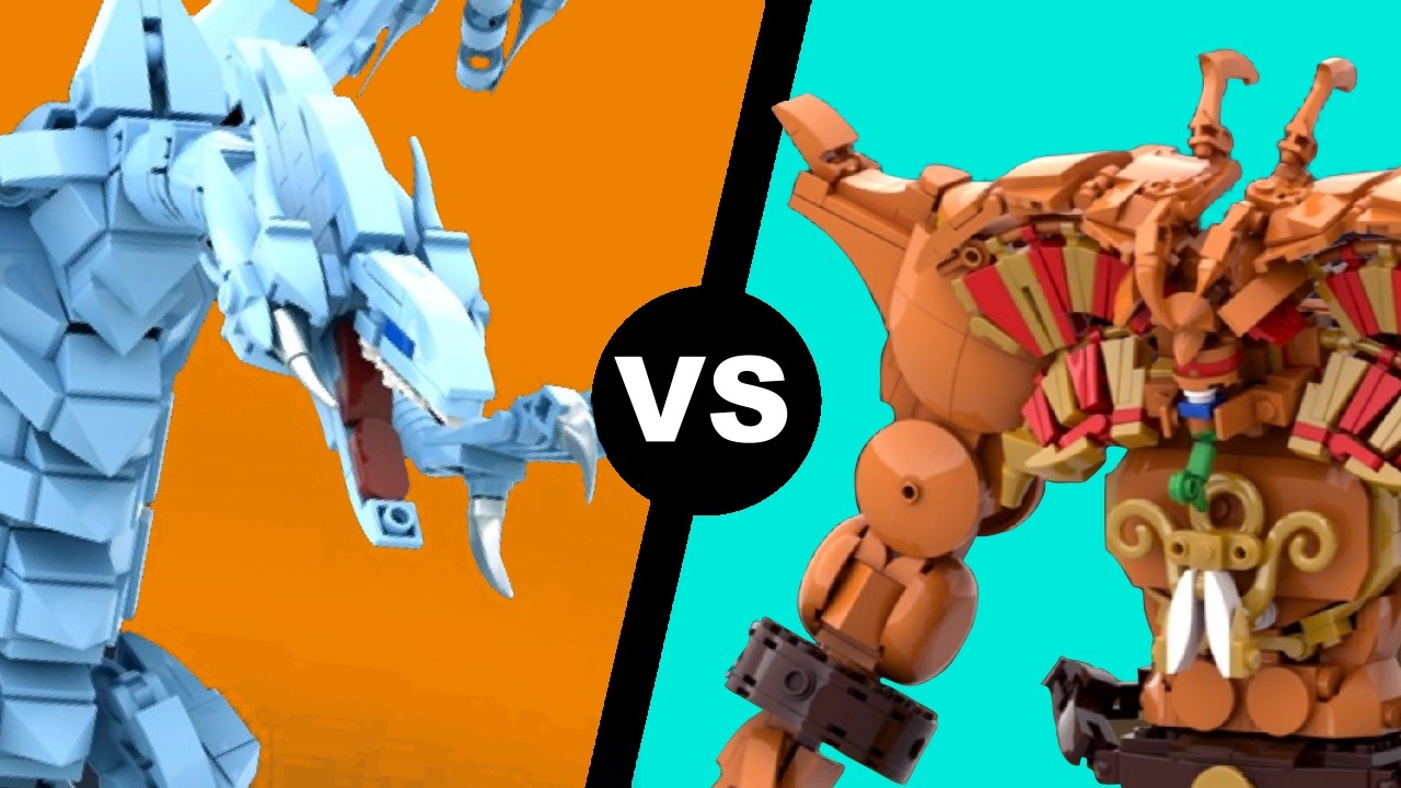 Every Iconic Yu-Gi-Oh Monster... In LEGO
