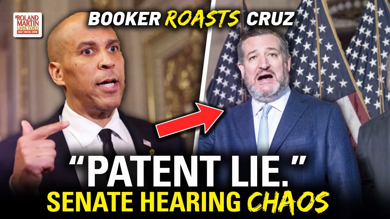 Cory Booker TEARS INTO Ted Cruz: “That’s a Patent LIE!” — Senate ERUPTS