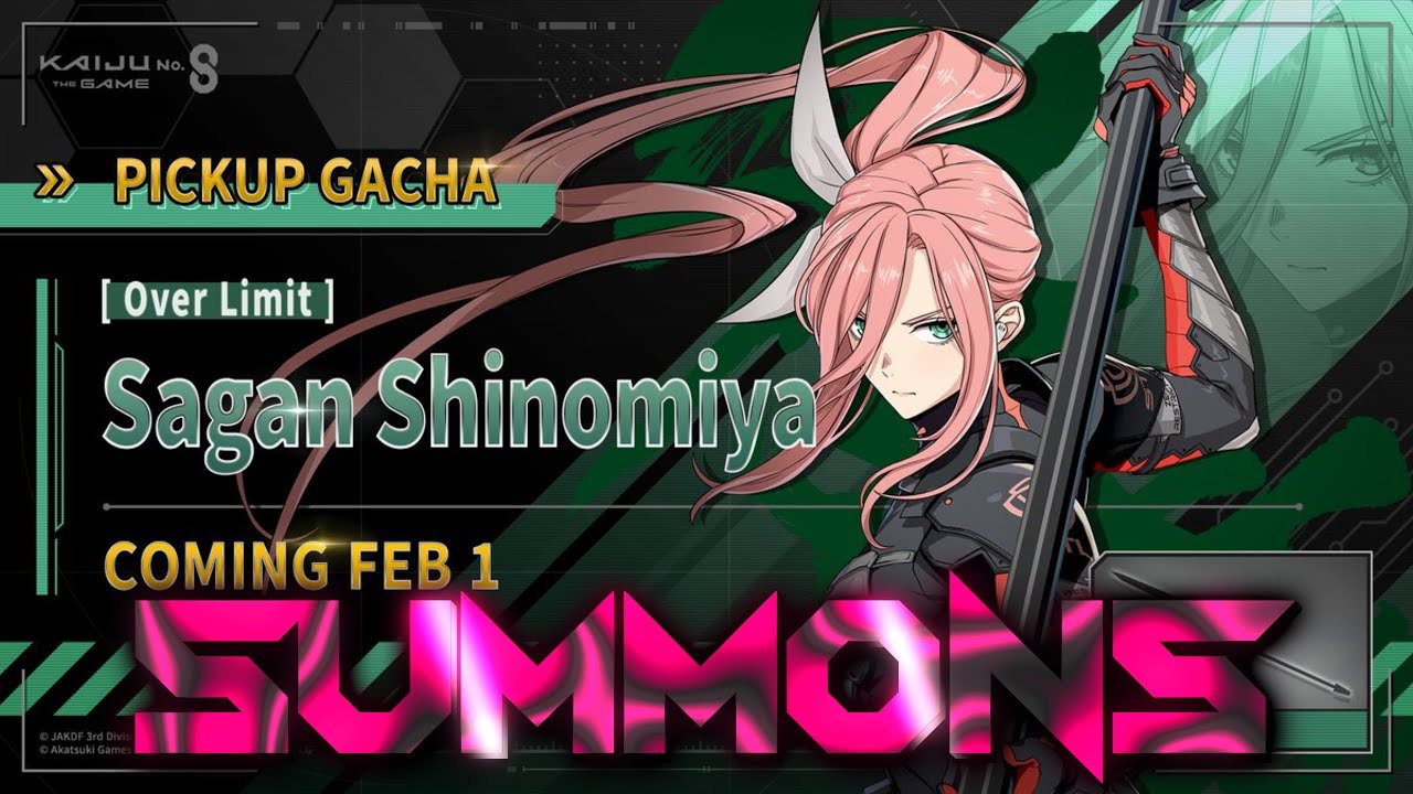 *10K Cubes* Half Anniversary Summons For [Over Limit] Sagan Shinomiya | Kaiju No.8 The Game 