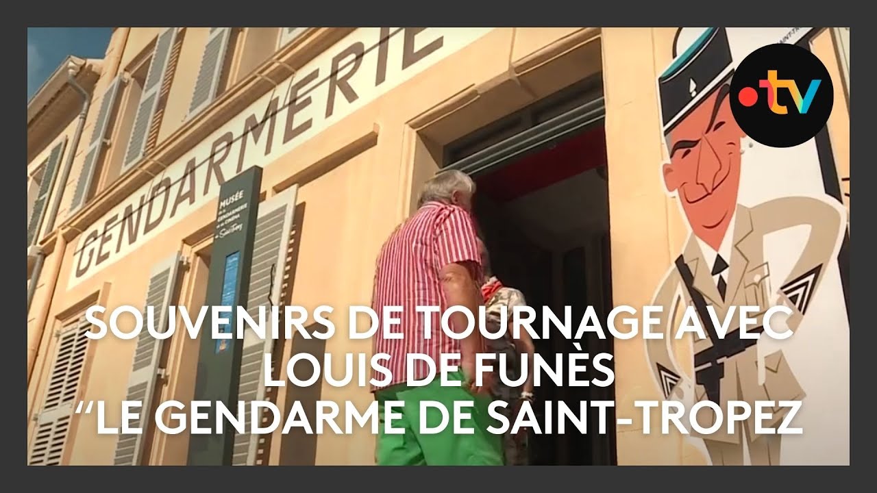 Souvenirs de tournage avec Louis de Funès sur les décors du film Le Gendarme de Saint-Tropez