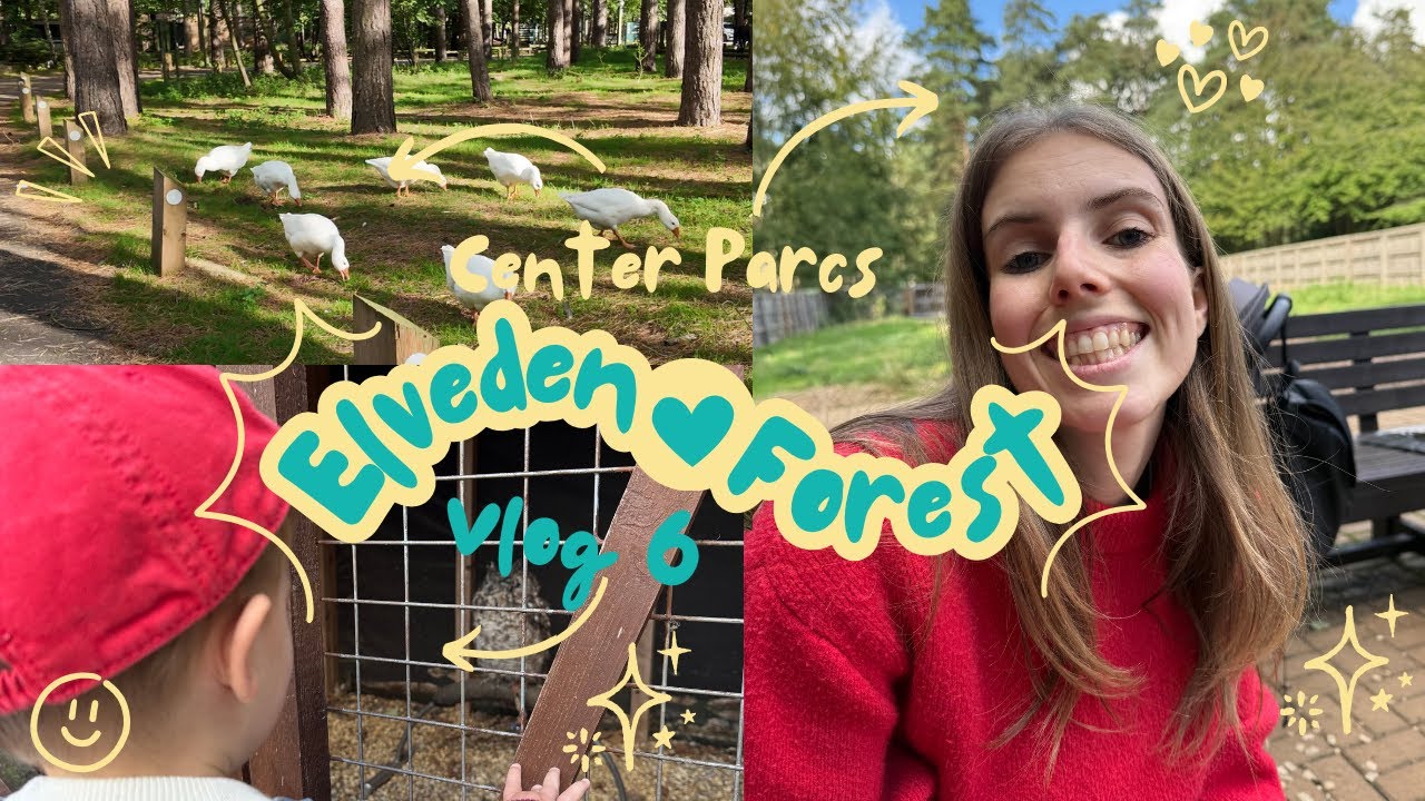 🌲 CENTER PARCS | Elveden Forest | Sep 2025 Day 7 | LODGE TOUR, BABY OWLS, TODDLER SENSORY 🌲