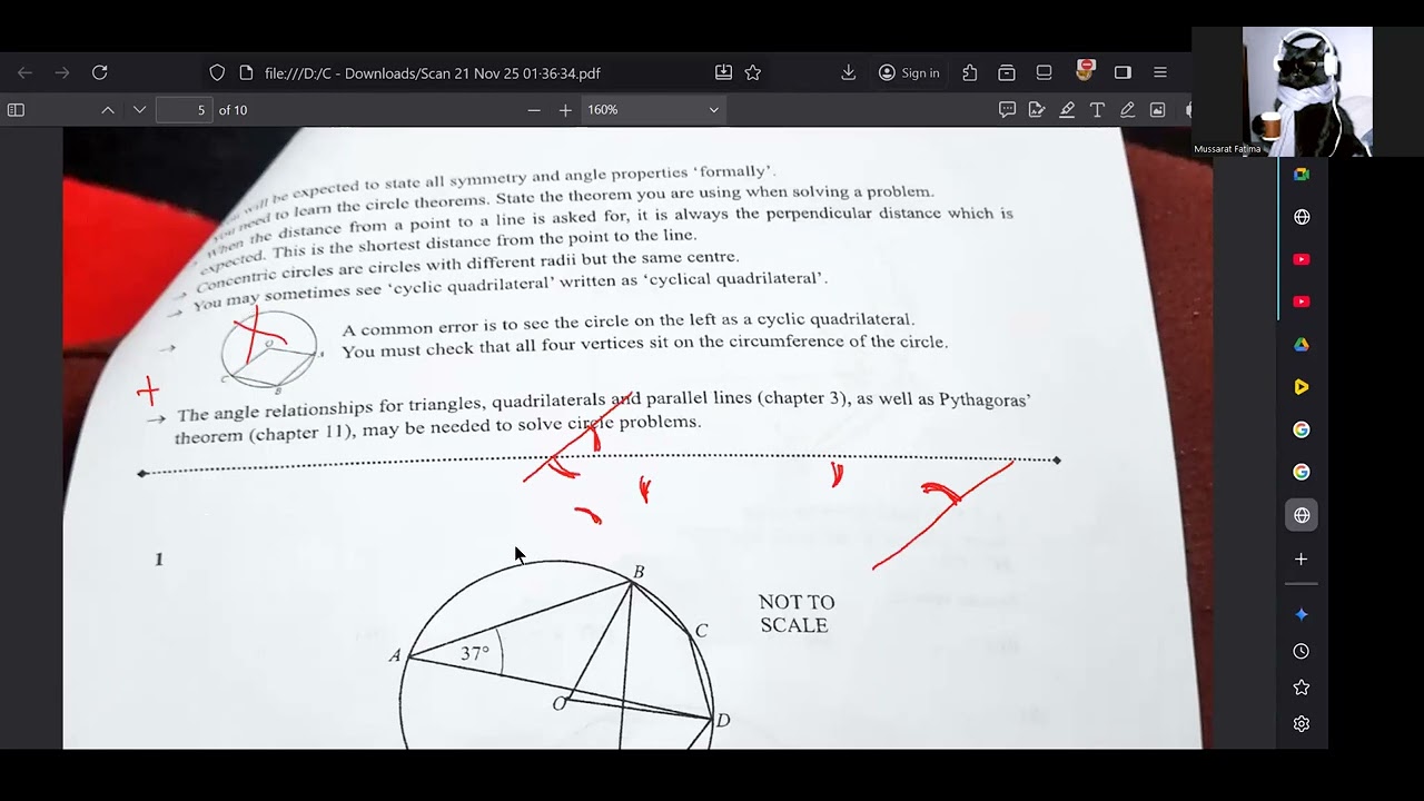 Circle Worksheet 1