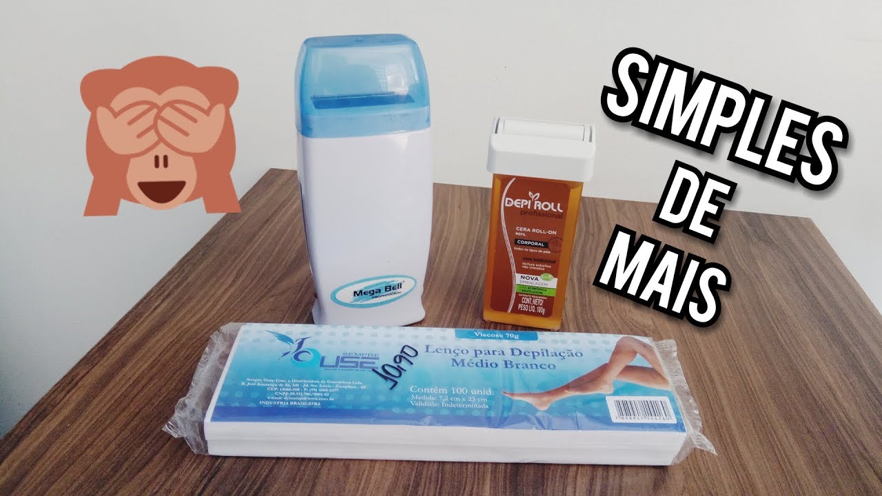 Como fazer DEPILAÇÃO em CASA | CERA ROLLON ♥