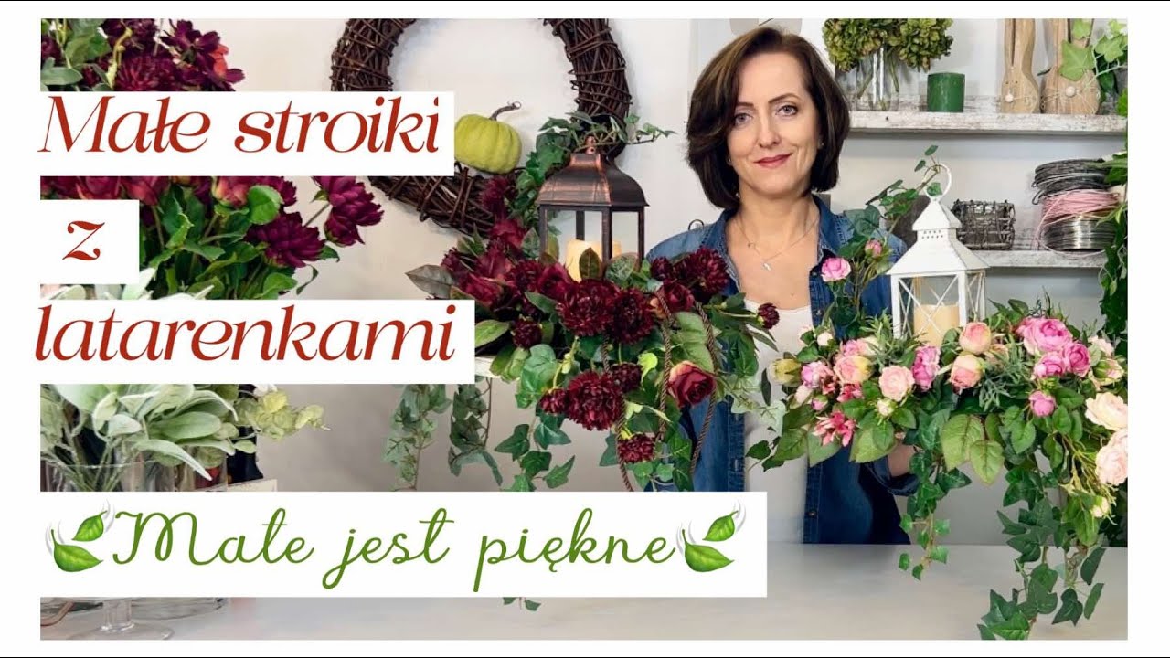 MAŁE STROIKI NA MAŁE NAGROBKI / DWIE PROPOZYCJE NA CMENTARZ