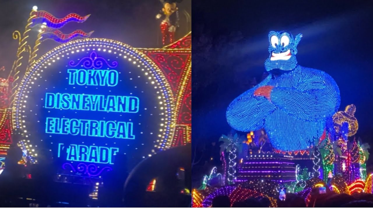 Electrical Parade at Tokyo Disneyland || Beautiful parade