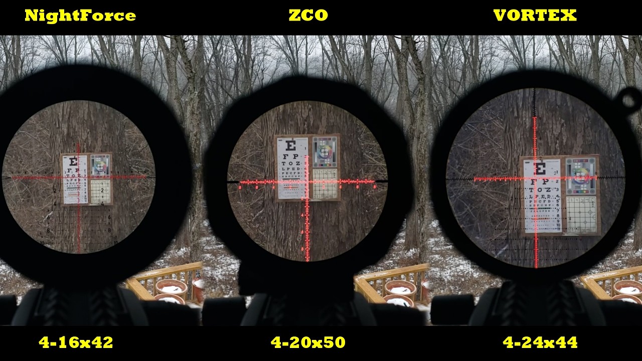 Night Force vs ZCO vs Vortex - Premium MPVO Shootout