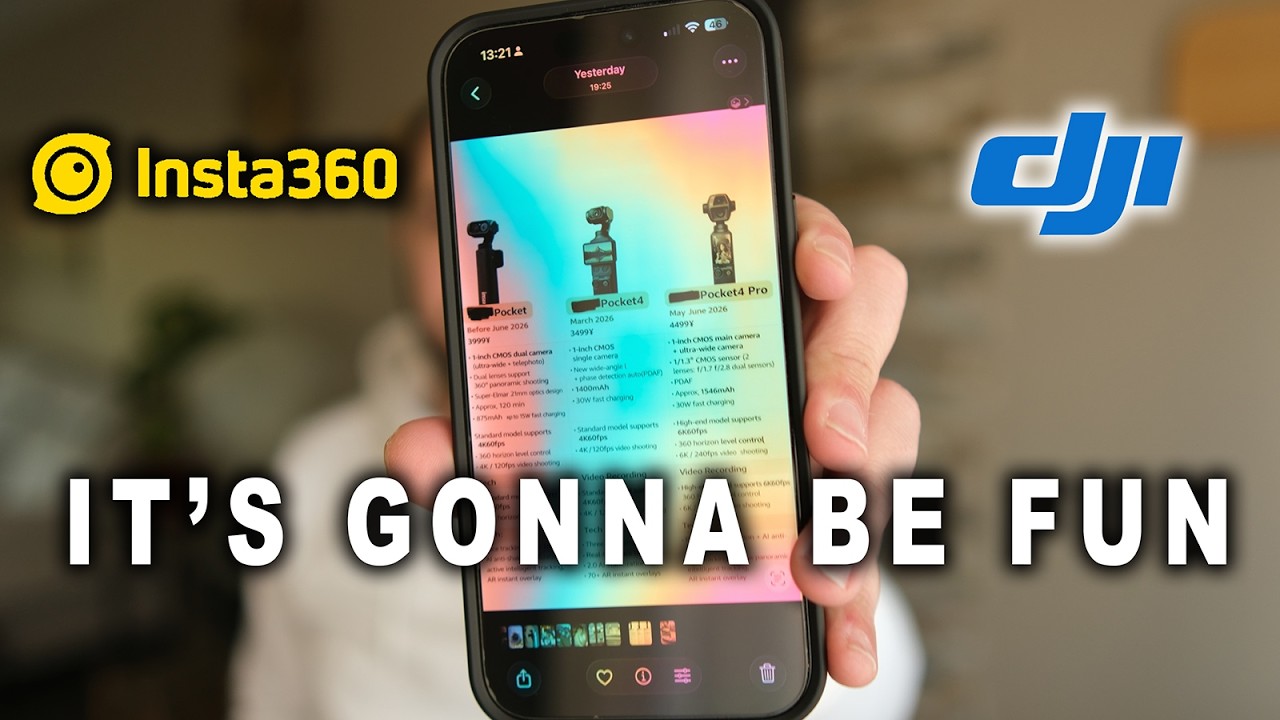 Insta360 выходит на рынок карманных камер… Плохие новости для DJI?