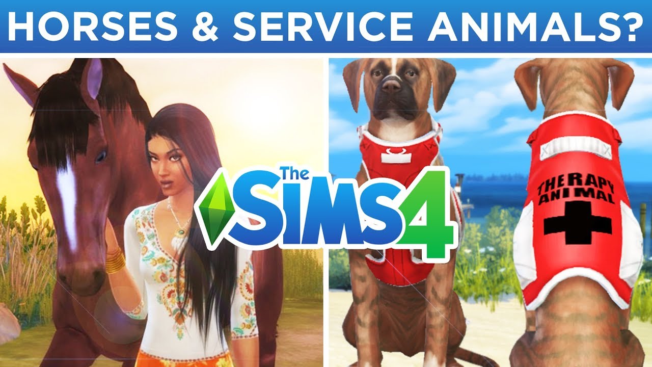 HORSES, SERVICE ANIMALS, COLOR WHEEL, PACK RELEASE SCHEDULE, & MORE! 🐎 // The Sims 4: Speculation