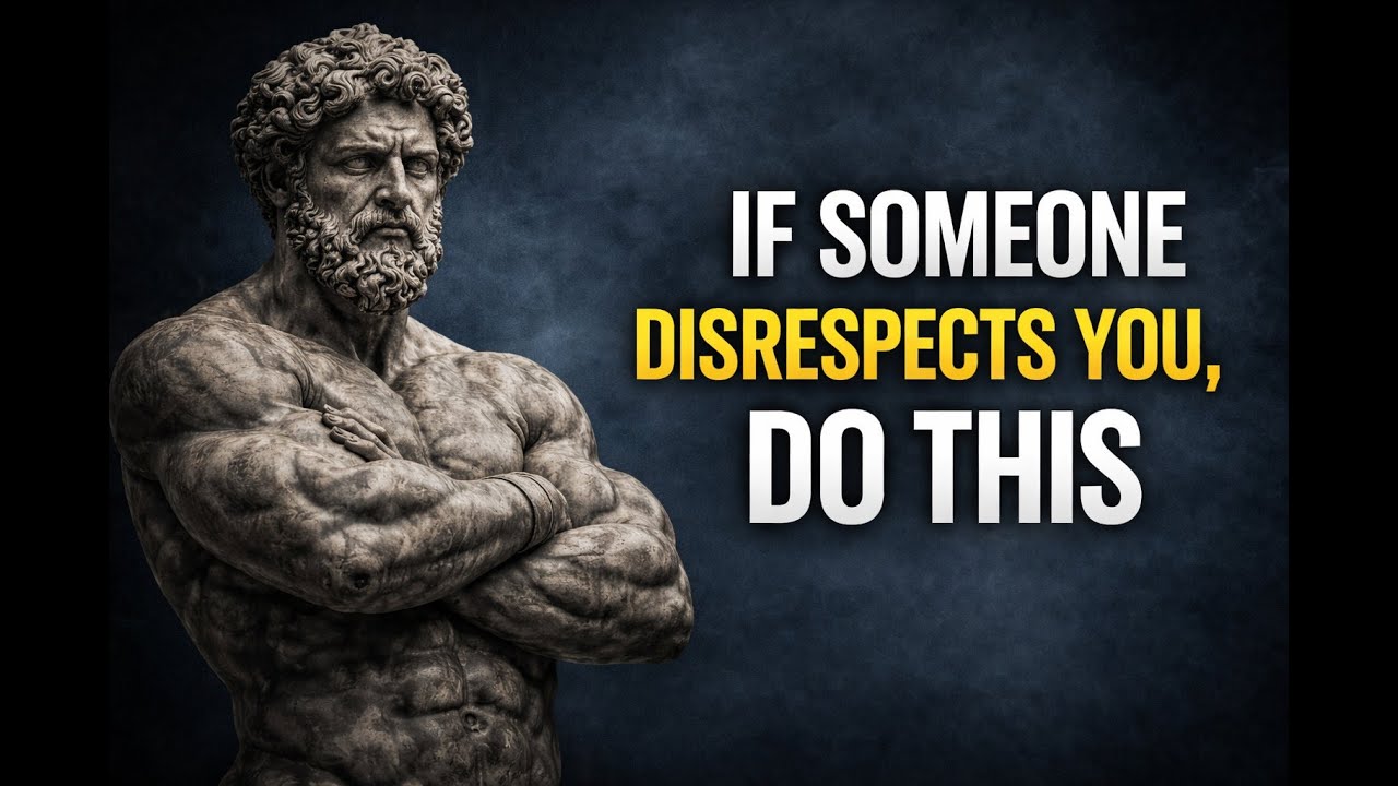 If Someone Disrespects You, Do THIS | Stoic Rule That Changes Everything
