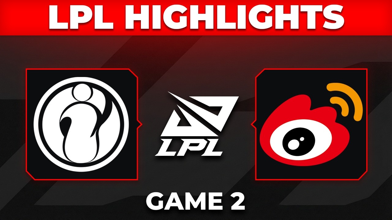 IG vs WBG Highlights Game 2 | LPL 2026 Playoffs |  Invictus Gaming vs Weibo Gaming