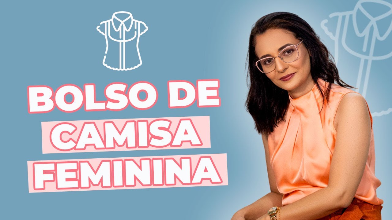 Bolso de Camisa Feminina | Modelagem e Costura Fácil