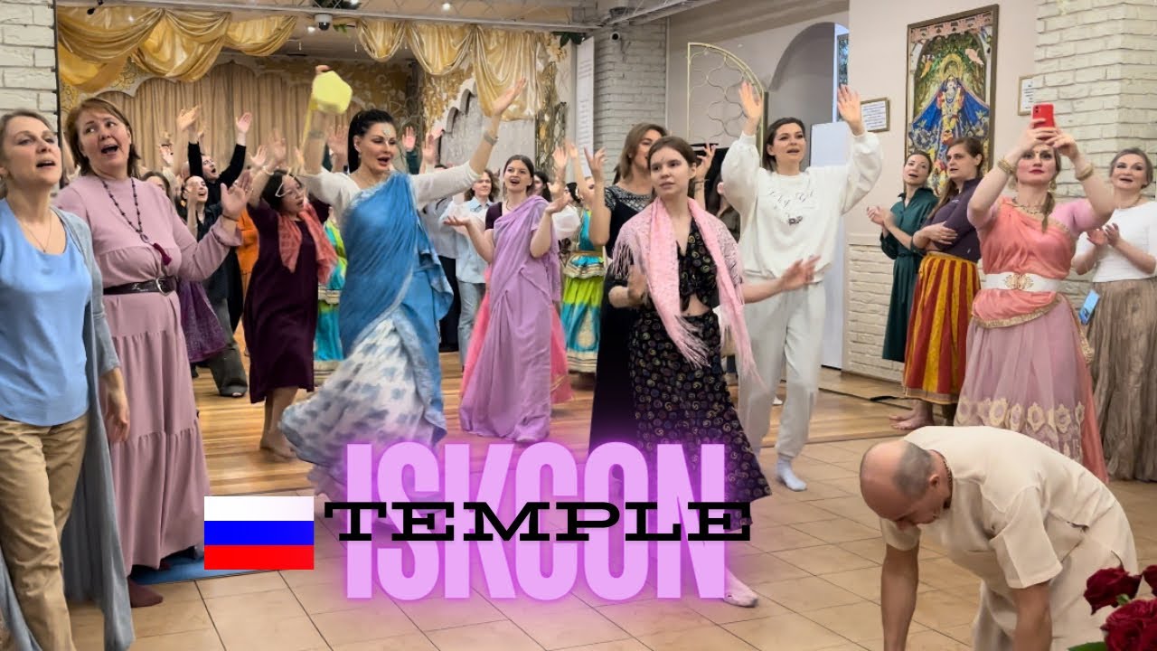 Moscow ISKCON temple mai itna maza aaya  😍 | Hre Krishna🙏