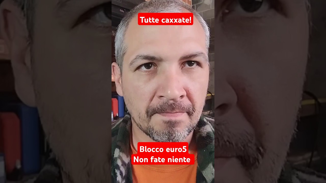 blocco euro 5 tutte cazzate! non fare niente! #automobile #euro5