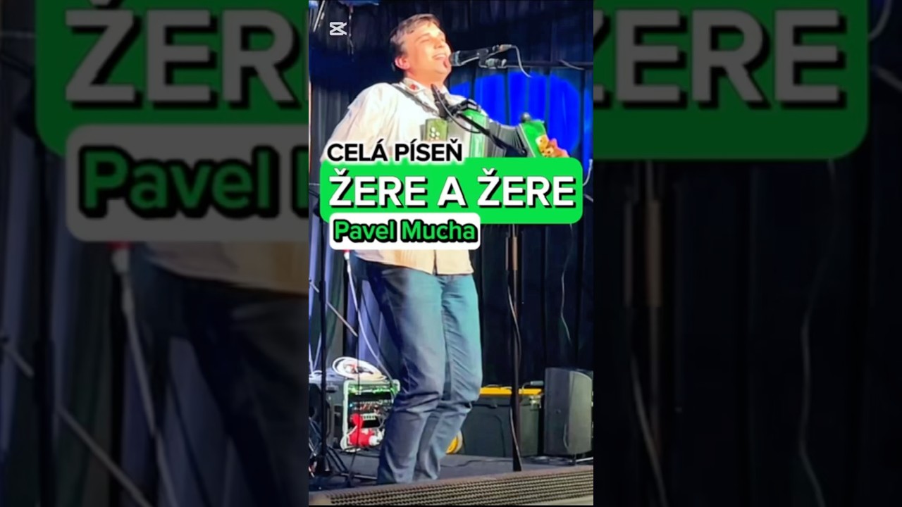 Pavel Mucha - žere a žere | živě Notování 2024