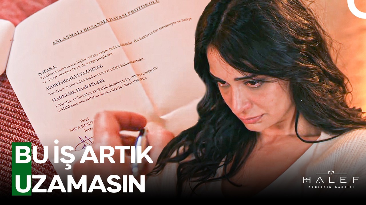 Nida ve Aşır, Boşanma Kağıdını İmzaladı - Halef: Köklerin Çağrısı 22. Bölüm